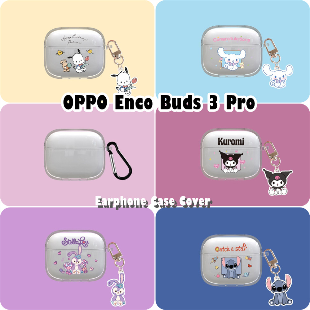 [Ngôi sao tương lai] Dành cho Ốp lưng OPPO Enco Buds 3 Pro Vỏ tai nghe silicon mềm trong suốt hoạt hình