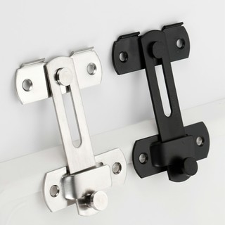 Then cài khóa cửa, chốt khóa cửa chất inox bền bỉ và chắc chắn SUNND