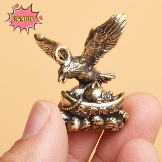 Pnpia 1 Đồng Đại Bàng Tượng Điêu Khắc Thủ Công Thủ Công Trang Trí Vintage Đồng Chim Tượng Nhà Văn Phòng Bàn Trang Trí Động Vật Boutique