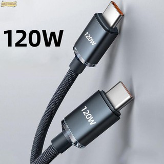 Cáp USB C Sang Type C 120W Cho 15 Pro Max 13 Oneplus POCO OPPO PD USB-C Dây Dữ Liệu 0,25M 1M 1.5M 2M