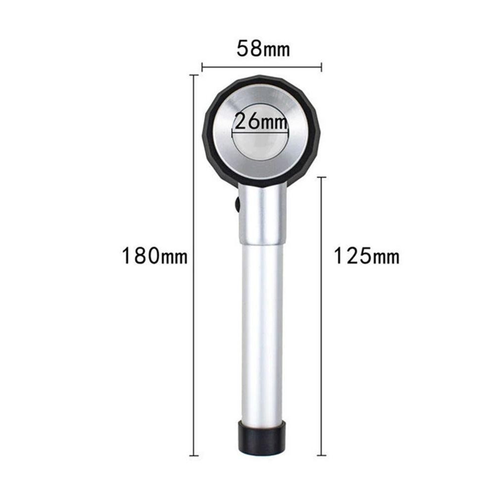 Kính lúp quang học JSJING, 45X với 3 đèn LED Lúp chiếu sáng cầm tay, Dụng cụ quang học Kim loại Tầm nhìn rõ ràng Trang sức đa năng Lúp Kính lúp