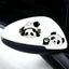 Mt 5 Cái / bộ Xe Máy Mũ Bảo Hiểm Decal Chống Thấm Nước Sáng Tạo Gấu Trúc Cảnh Báo Ban Đêm Ký Phản Quang Miếng Dán Phụ Kiện Bên Ngoài