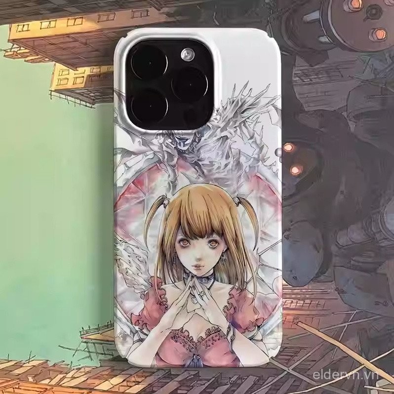 Ốp cứng Anime Hoa cưới Mihai cát QYJS Ốp điện thoại cá tính dùng cho IPhone 11 16 15 14 PLUS 12 PRO 14 15 16 ProMax XR XR XSMAX SE 7 8 plus Ốp bảo vệ mặt sáng chống rơi ZSKJ