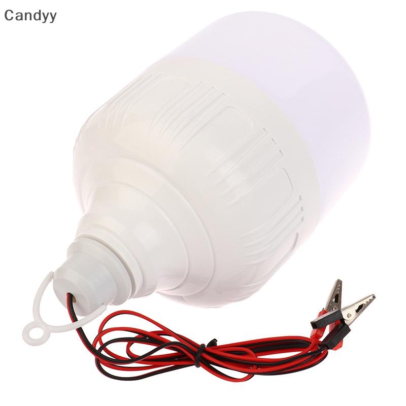 Ndy 50W 12V Di Động Kẹp Đèn Khẩn Cấp Đèn LED Có Thể Sạc Lại Đèn Lều Ngoài Trời Đèn BBQ Câu Cá Cắm Trại Lighg Bóng Đèn N