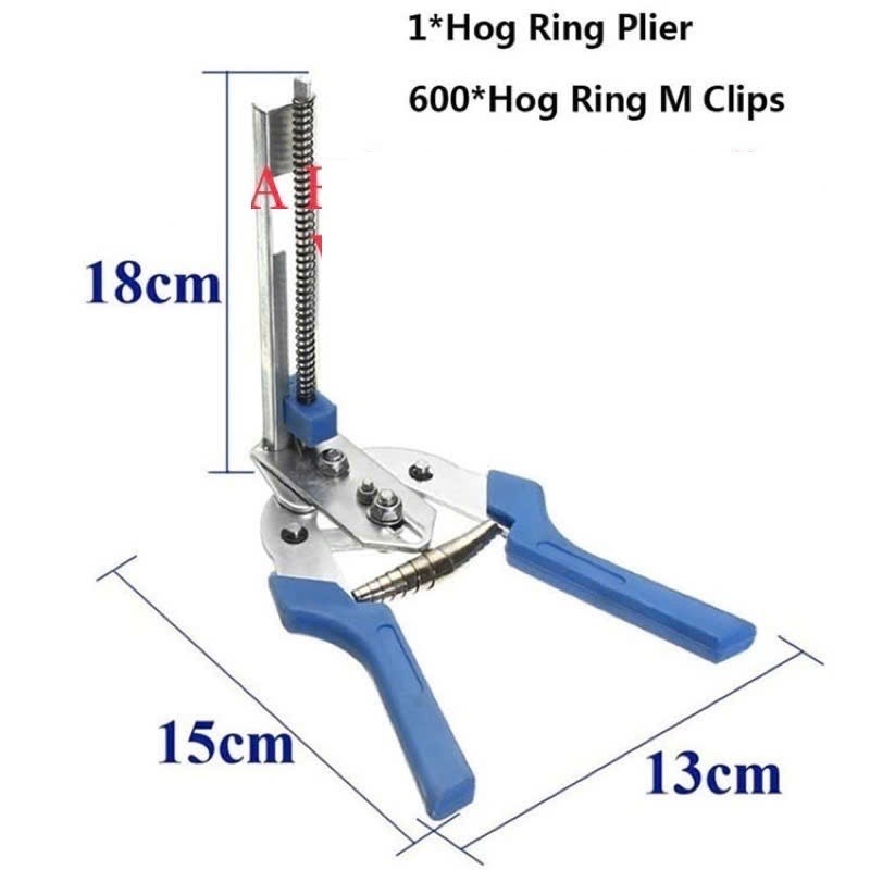 kềm ( kìm ) bấm hoặc 1200 ghim M chuyên dụng làm lồng gà,chim,thỏ,bồ câu FE123