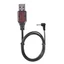 Cáp sạc USB GODD Dây cấp nguồn 3 6V Pin Lithium Dây sạc với 3 đầu nối 5mm cho xe đồ chơi