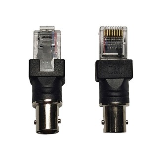 Bộ chuyển đổi cáp đồng trục nam EZ BNC sang RJ45 để kiểm tra truyền tín hiệu