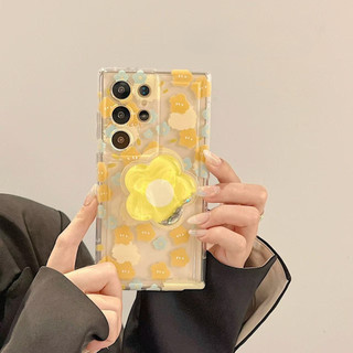 Ốp điện thoại hình hoa chống sốc cho Samsung s22 s22plus ultra Case Girly S23 S23Plus s23fe s24 s24plus s24ultra Ốp lưng
