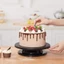 TOPTOOLCX Xoay Trang Trí Bánh Đứng, DIY 11Inch Bánh Bàn Xoay, Dụng Cụ Nướng Bánh Nhựa Phụ Kiện Nhà Bếp Tranh Xoay Bàn Xoay