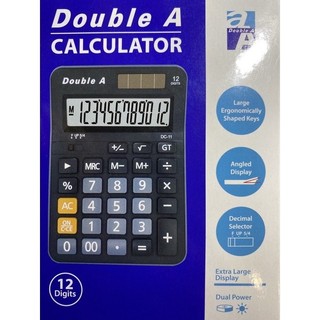 Máy tính tiền Double A 12 số DC-11 và DC-12.