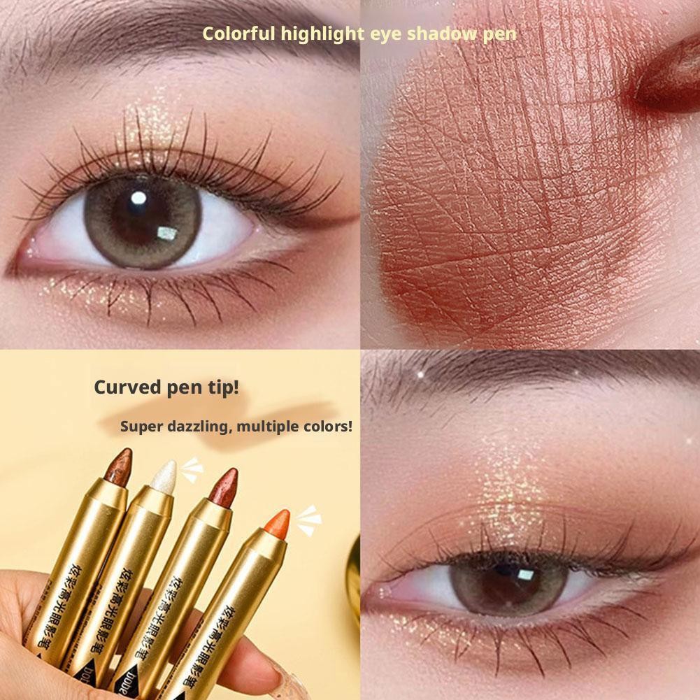 Bobeni Fantasy Color Highlight Eyeshadow Pencil Double-head Sweat Phấn mắt chống thấm nước D2w3