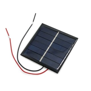 Cc 2-3V 100mA Tấm năng lượng mặt trời nhỏ có bảng sạc dây Tấm pin mặt trời