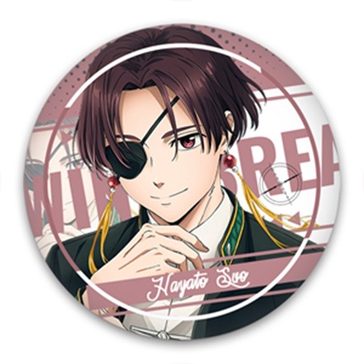 Huy hiệu Anime Wind Breaker – Pin 58mm có Sakura Haruka Suo Umemiya Hajime – Trâm cài kim loại hoạt hình dễ thương dành cho người hâm mộ