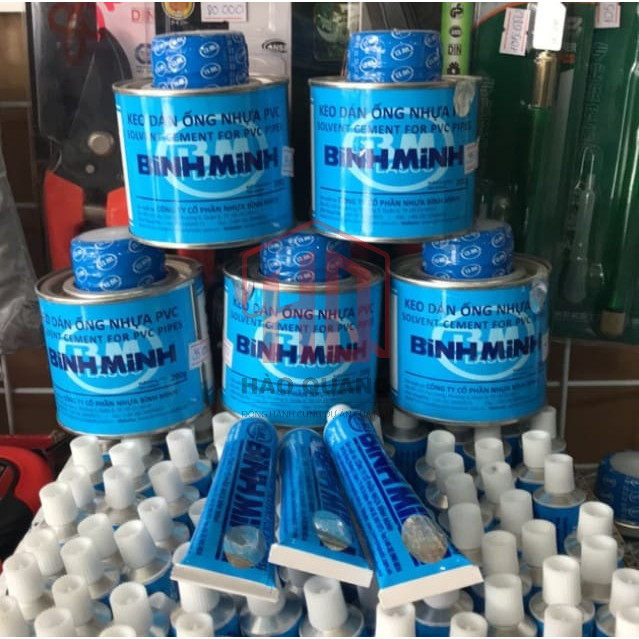 Keo Dán Ống Bình Minh 200g/500g – Chuyên Dụng Cho Ống Nhựa PVC