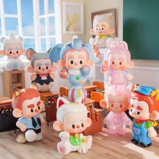 (✿Tùy chọn) HIDDEN WOOO HUROBO Class Zoo Blind Box Chơi hợp thời trang Chạy tay