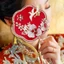 BT Trung Quốc Retro Chúc May Mắn Quạt Cưới Cầm Tay Hoa Quạt Có sels Cổ Tinh Tế Mặt Dây Chuyền Quà Tặng VM