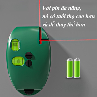 Hồng Ngoại Độ Chính Xác Cao Ánh Sáng Mạnh 90 Độ Laser Điện Tử Đường Thẳng Mức Bong Bóng,Mức laser