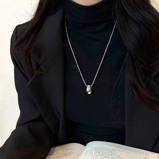 Vòng cổ dây chuyền giọt nước thiết kế tối giản, phù hợp dạo phố