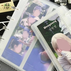 Shoog Album Ảnh Cho Thần Tượng Bộ Sưu Tập Thẻ Chất Kết Dính Photocards Giá Đỡ Phim Thu Thập Cuộc Sống Sách Bốn Cắt Album Quà Tặng EMKK