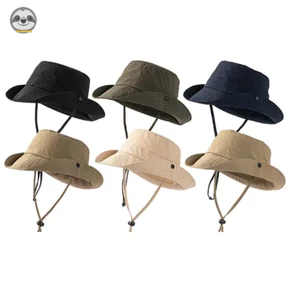 Phong cách Nhật Bản Muji Style / Mũ che nắng mùa hè / Mũ xô thoáng khí khô nhanh ngoài trời / Mũ chống nắng ngoài trời câu cá phong cách mỏng / Mũ du lịch đi bộ đường dài ngoài trời