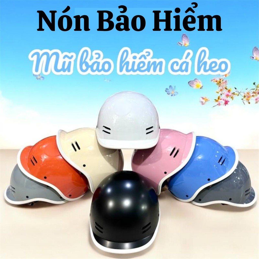 [Mũ Người Lớn] Mũ Bảo Hiểm Cá Heo Cao Cấp Hot Trend - Nón Bảo Hiểm Người Lớn Đội Đầu Gia Dụng One Top