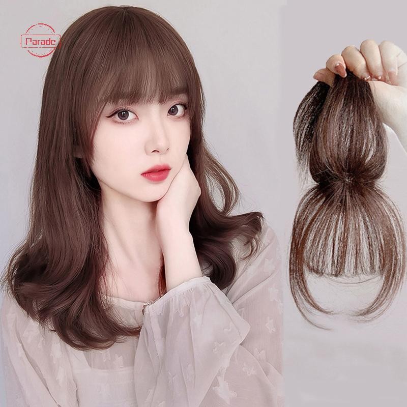 Diễu Hành Tổng Hợp Topper Tóc Giả Nổ Kẹp Nổ Mở Rộng Tự Nhiên Giả Viền Vô Hình Áo Khoác Tóc Nữ VN