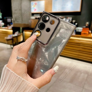 Ốp điện thoại giấy lấp lánh itel Super 26 Ultra Feather cho Itel S25 Ultra S25Ultra S26Ultra 5G Vỏ mềm trong suốt TPU Ốp lưng silicon Vỏ bảo vệ ống kính máy ảnh