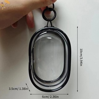 [Gou] 1 Hộp Đựng Trang Sức Nhựa Trong Suốt Hộp Bảo Quản Túi Bí Ẩn Có Móc Khóa Túi Búp Bê Dễ Thương Tổ Chức Chống Bụi VN