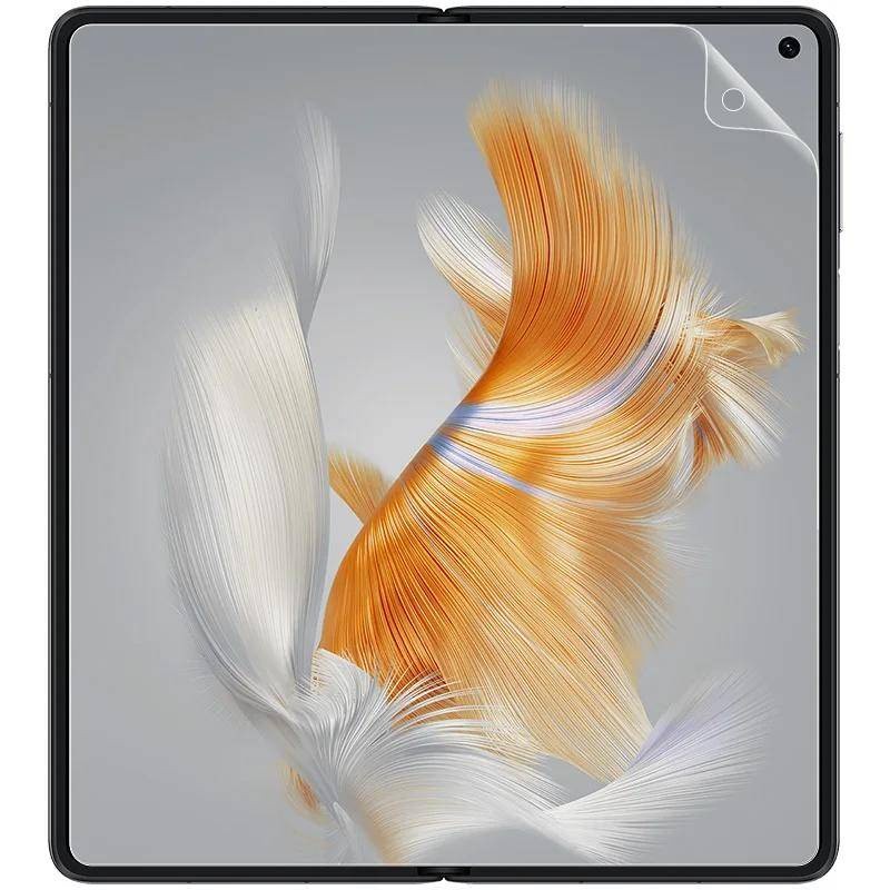 Huawei MateX6 MateX5 MateX3 MateX2 1-2 Chiếc HD Trong Suốt Mềm Hydrogel Cho Huawei Mate X6 X5 X3 X2 Bảo Vệ Màn Hình Chống Cháy Nổ