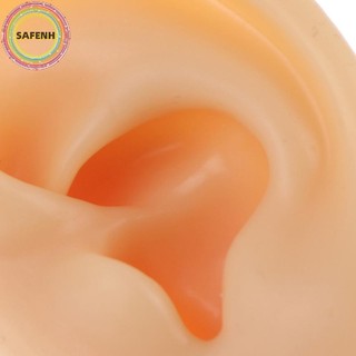 Safenh 1X Silicone Mô Hình Tai Dụng Cụ Thực Hành Bông Tai Hiển Thị Dụng Cụ Trang Sức Cơ Thể VN