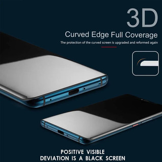 Kính cường lực cong toàn bộ chống gián điệp UV lỏng cho Huawei Pura 70 Mate 70 Nova 13 12 11 10 9 8 Honor 300 Ultra 200 100 90 Magic 7 6 5 Pro X9c X9b X9a 5G Bảo vệ màn hình riêng tư riêng tư