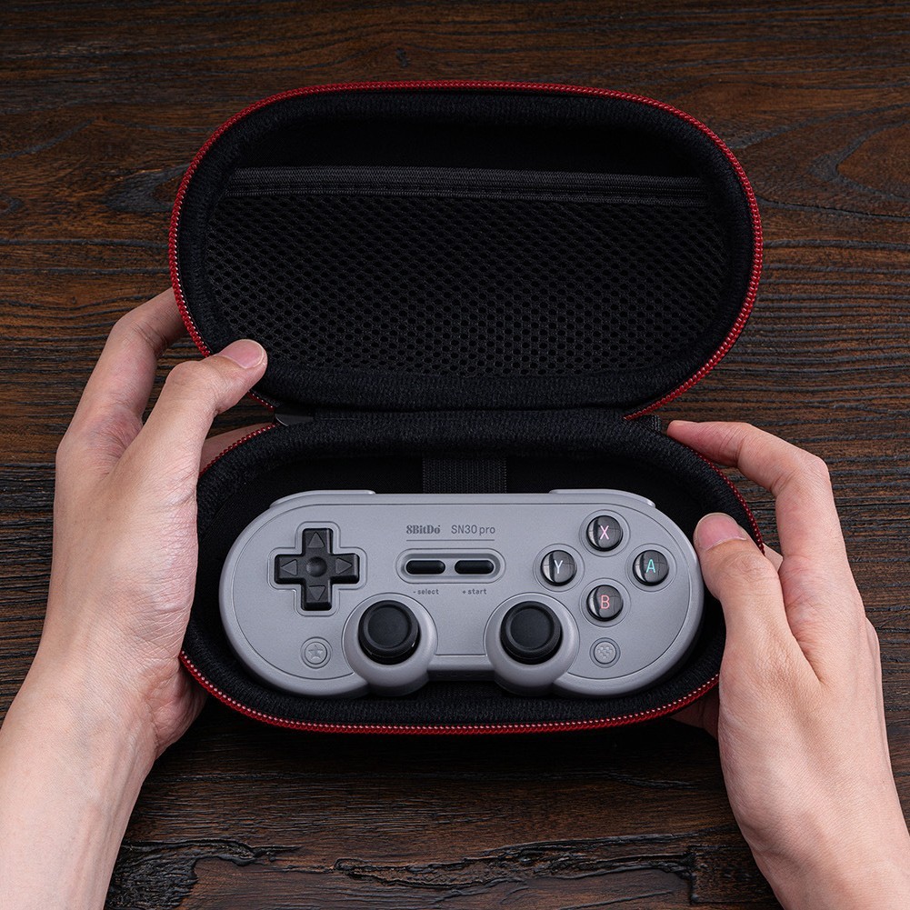 8bitdo Túi Bảo Quản Di Động Hộp Đựng Máy Chơi Game Cầm Tay Vỏ Cứng Hộp Bảo Vệ Cho SN30 Pro M30 Lite