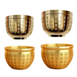 VOIDLESS 1 Cái Đồng Nguyên Chất Cornucopia, Xi Lanh Gạo Baifu Tốt Lành 4,5-7cm, Bề Mặt Đánh Bóng Sự Giàu Có Thu Hút Nhỏ Mini Baifu Jar Cốc Học Trang Trí Quà Tặng