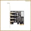 1 Bộ Thẻ Bộ Chuyển Đổi PCIE USB2.0 MCS9990 Chipset Cho Phép Đổi Nóng Thẻ Nâng USB Đa Cổng Thẻ Mở Rộng USB