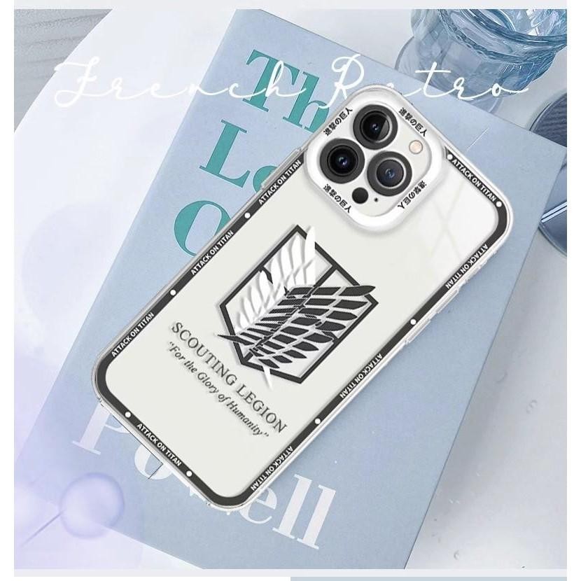 Ốp lưng Anime Attack On Titan Eren Levi cho OPPO A54 A16 A79 A35 A55 A93 A94 A74 Reno 5 6 Ốp lưng silicon mềm trong suốt