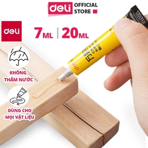 Keo dán đa năng, keo dán siêu dính Deli - 7ml/ 20ml ( 7140/7149): 1 tuýp. - Văn phòng phẩm