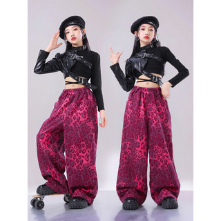 Đồ đồ nhảy cho bé gái đồ nhảy hiện đại  đồ tập nhảy cho bé Girls in belly button outfits đồ biểu diễn cho bé gái