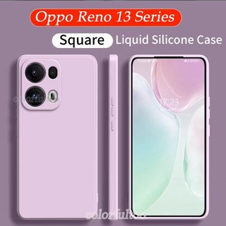 Ốp lưng silicon mềm vuông thời trang cho Oppo Reno 13F/13 Pro/13Pro/Reno13 5G