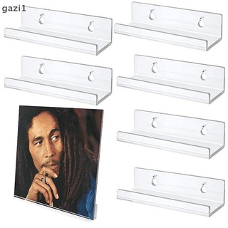 [gazi1] Kệ ghi âm trong suốt Giá đỡ treo tường Giá đỡ Album Acrylic Hiển thị LP hàng ngày của bạn để trang trí nhà cửa Boutique