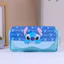 HT3 Stitch Hoạt Hình Dễ Thương Hai Lớp Hộp Đựng Bút Học Sinh Túi Bảo Quản Dung Tích Lớn Túi Văn Phòng Phẩm TH3