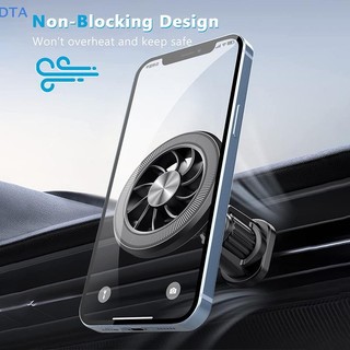 [Dta] Giá đỡ điện thoại từ tính gắn trên ô tô cho lỗ thông hơi ô tô Giá đỡ điện thoại từ tính có thể điều chỉnh cho điện thoại 12 / 13 / 14 / 15 PO