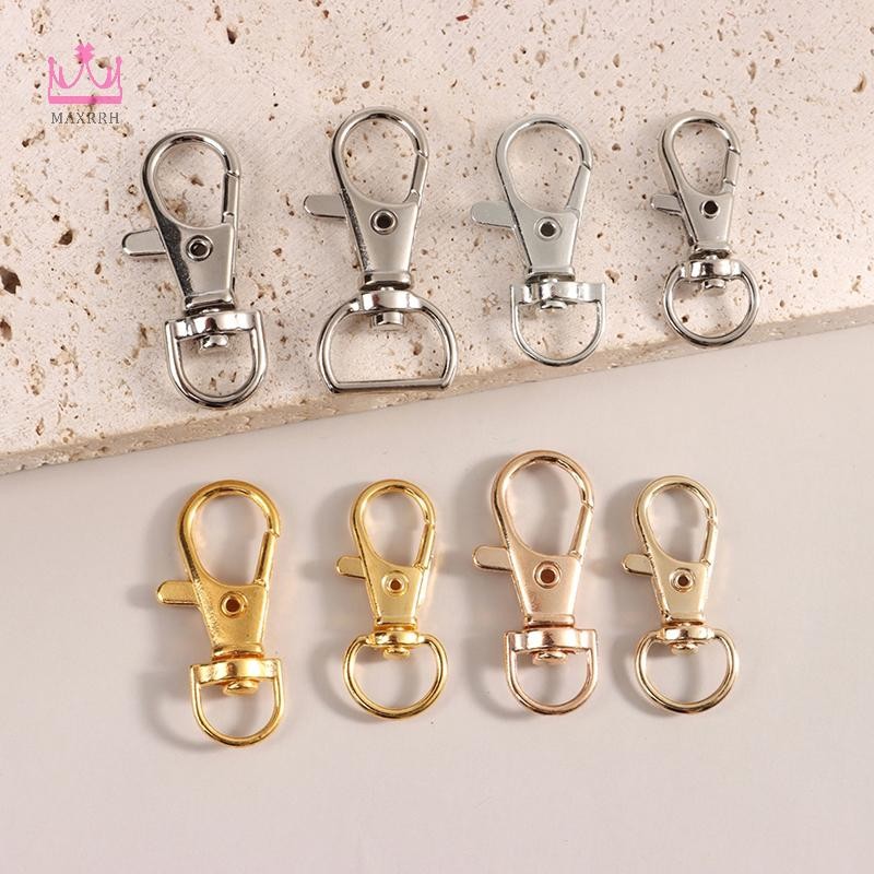 Maxrrh 10 Cái / bộ Kim Loại Xoay Tôm Hùm Móc Khóa Móc Khóa Chụp Khóa ...