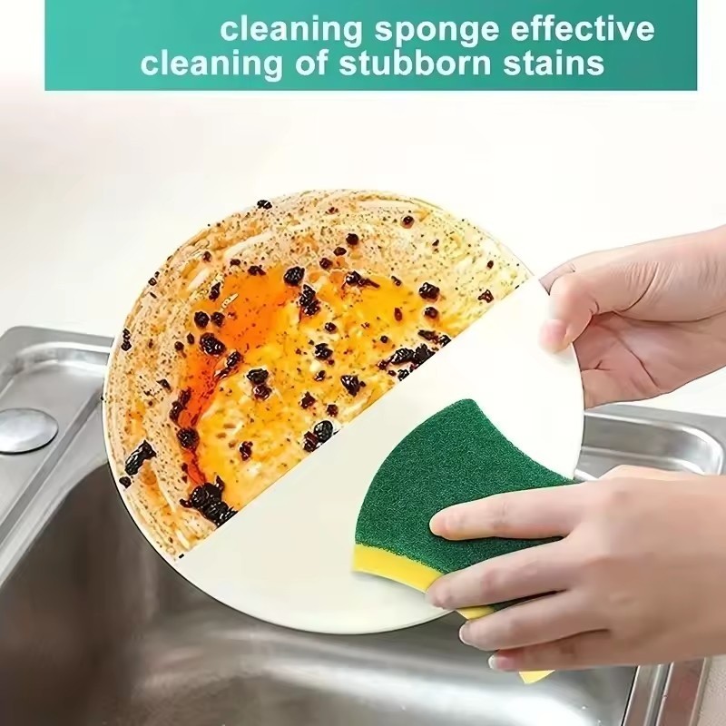 Nhà bếp Magic Sponge Cushion / Rub Pot Rust Scouring Pad / Mỡ Cleaner Dụng cụ gia dụng