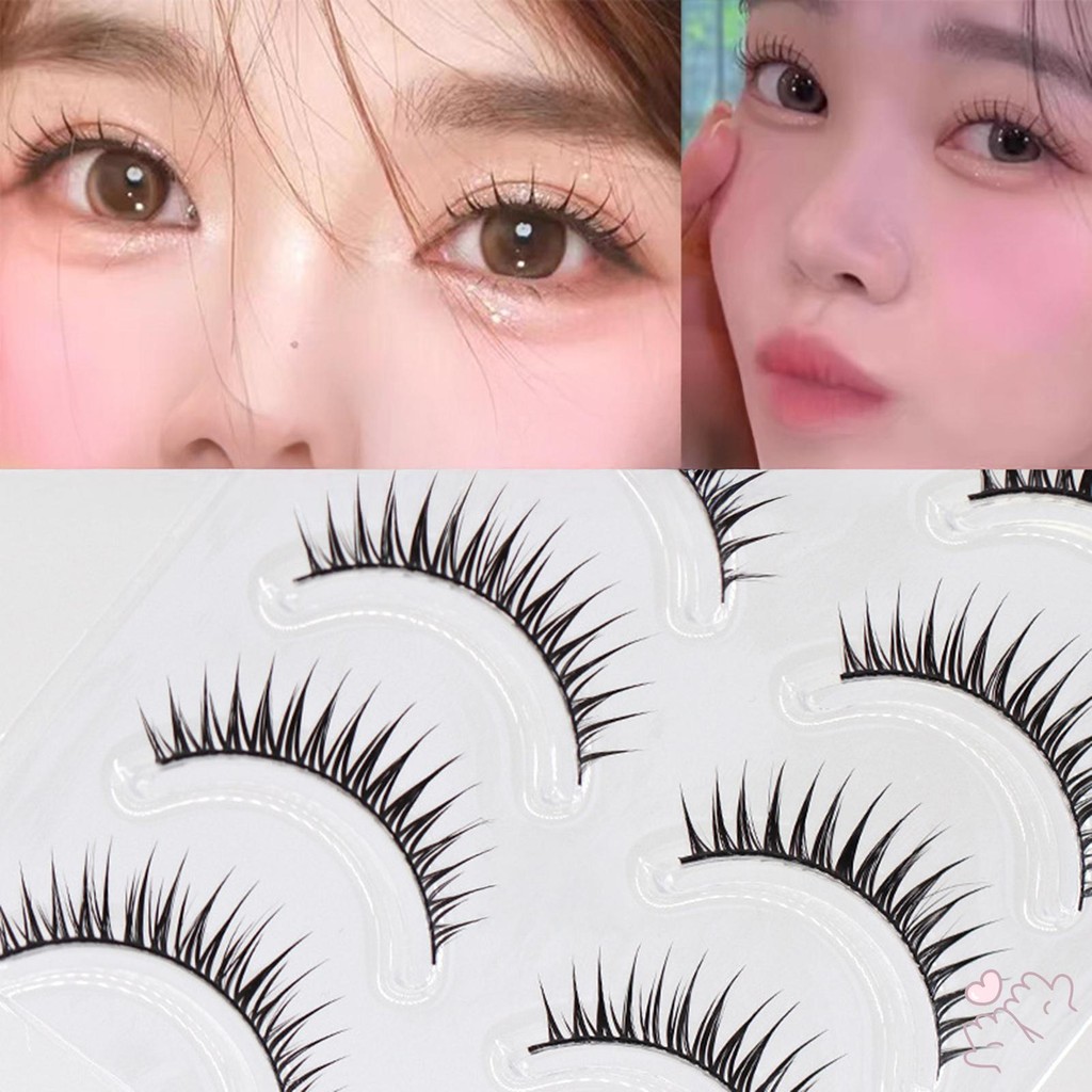 5 Cặp Lông Mi Giả Một Mảnh Trang Điểm Nối Mi Dải Cho Cuộc Sống Hàng Ngày Hoặc Những dịp Quan Trọng
