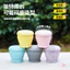 Cốc nước có thể gập lại Macaron Dopamine Du lịch di động dễ thương