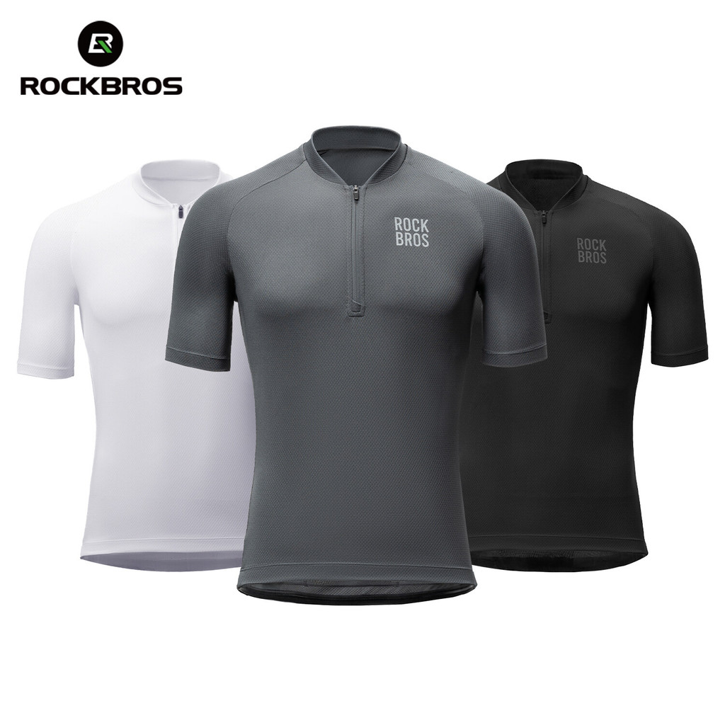 ROCKBROS Áo Đi Xe Đạp Thoáng Khí Nhanh Khô Nhẹ Độ Đàn Hồi Cao Đi Xe Đạp Phù Hợp Với Chống Trơn Trượt Thoải Mái Đi Lại Mềm MTB Xe Đạp Đường Bộ Quần Áo
