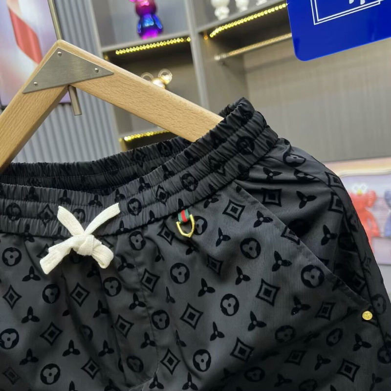Quần short in hình thương hiệu thời trang nam VG, Quần đi biển khô nhanh thông thường dành cho thanh thiếu niên mới có túi