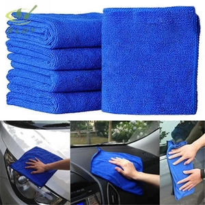 5 Chiếc Microfiber Cleaning Auto Vải Mềm Giặt Khăn Lau Bụi VN