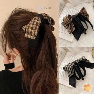 Kẹp Tóc Chuối Mới Nữ Nơ Mũ Chuối Kẹp Tóc Vải Hàn Quốc Nghệ Thuật Hairgrips Tóc Đơn Giản Barrettes Mũ Mới