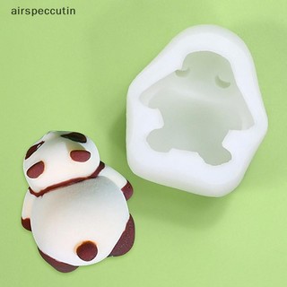 Airspecutin Dễ Thương Gấu Trúc Sữa Pudding Khuôn Silicon Hoạt Hình Dễ Thương Bánh Thạch Khuôn Trang Trí Bánh Nướng Bánh Dụng Cụ Làm Bánh Dụng Cụ Món Tráng Miệng EN
